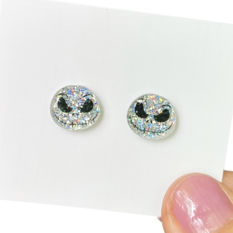 Halloween Mini Sparkly Stud Earrings Set